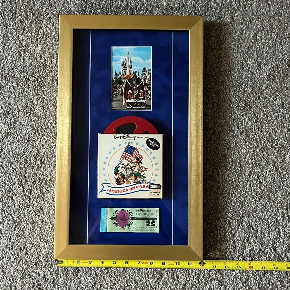 Disney World America on Parade Vintage Super 8 Movie 1975 Ticket 4th of July
